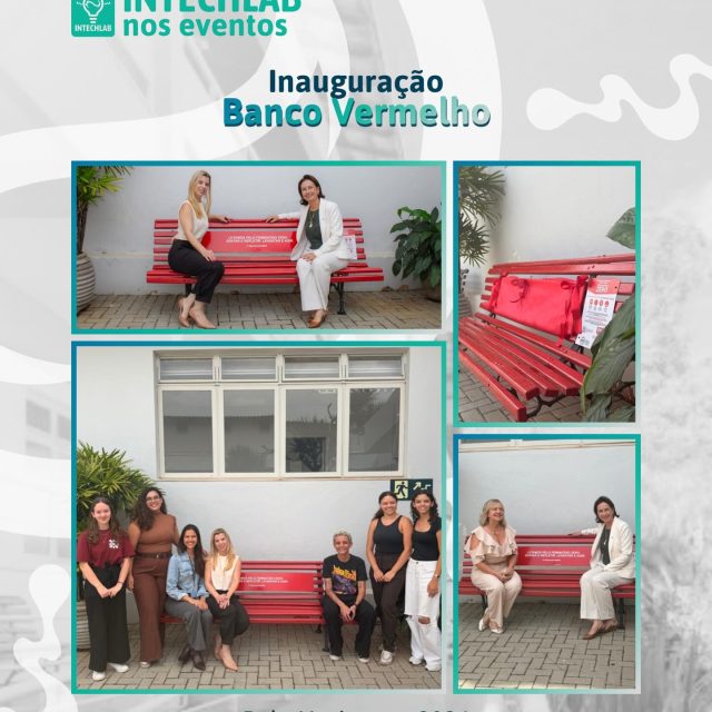 Intechlab nos eventos! 💡

No dia 19 de março, foram inaugurados os Bancos Vermelhos nos campi do CEFET-MG, e o Intechlab marcou presença na cerimônia da unidade Gameleira.

Os Bancos Vermelhos representam um importante símbolo de conscientização e enfrentamento à violência contra as mulheres. A iniciativa foi conduzida pela diretora-geral, Carla Chamon, e pela diretora do campus Gameleira, Maria Vitalina Carvalho, mulheres de grande relevância para a instituição.

Foi uma honra para a equipe Intechlab participar de um momento tão significativo. Um convite para sentar, refletir e, principalmente, levantar e agir. Desejamos que todas as mulheres possam ocupar os lugares que desejarem com liberdade, segurança e igualdade.

#bancovermelho #feminicidiozero #mulheresnaciencia