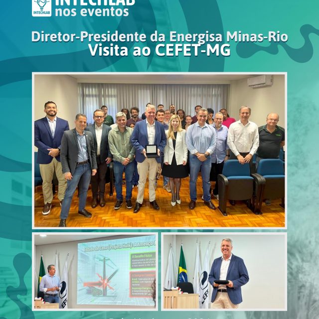 Registros Intechlab ✨

No dia 28 de maio, o diretor-presidente da Energisa Minas-Rio, Fernando Costalonga, visitou o CEFET-MG, onde foi homenageado pela instituição e pelo Intechlab em reconhecimento ao incentivo e confiança em nossos primeiros projetos de inovação tecnológica. Juntos, unimos a química e a engenharia criando soluções para o setor elétrico!

Foi um prazer receber a equipe Energisa novamente! 💚

#Energisa #setorelétrico #inovação